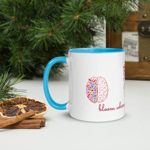 Bloom Mug with Color Inside