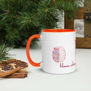 Bloom Mug with Color Inside